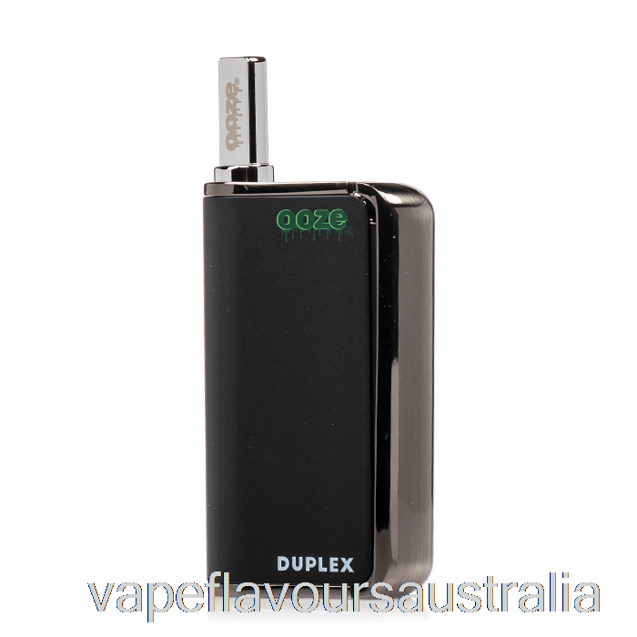 Vape Nicotine Australia Ooze Duplex Pro Dual Vaporizer Panther Black